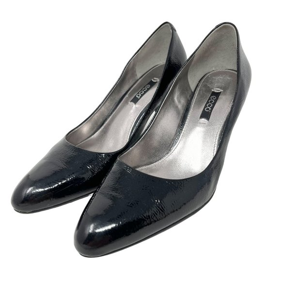 Ecco Shoes - Ecco Shape Stiletto Black Pump Women's Size 39 8/8.5‎